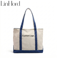 Sac fourre-tout en toile patchwork avec logo personnalisé, grande capacité, résistant, réutilisable, sac à main en coton pour femmes