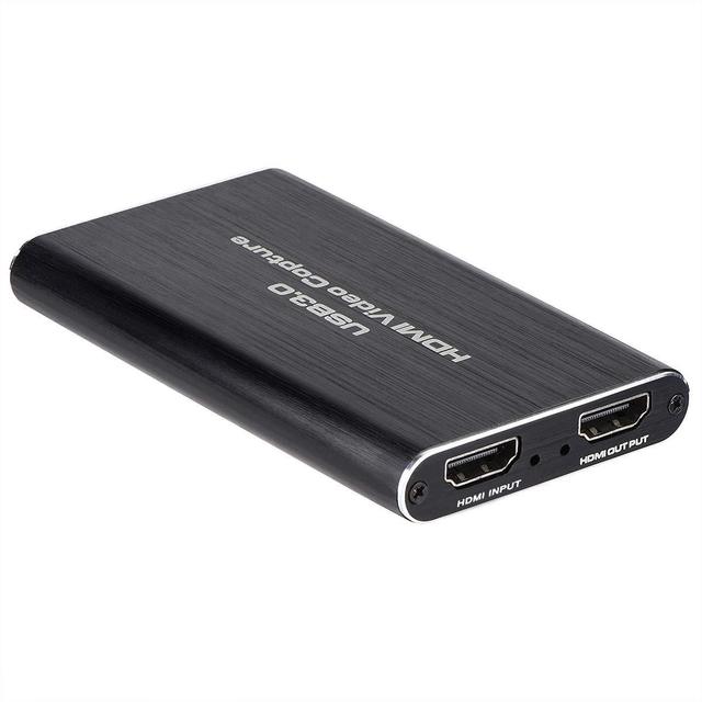 Usb 3.0 4k 60hz 1080p 60fps Video Game Capture Card Video Converter Hdmi Output Live Streaming for PS4 Mac Plug and Play