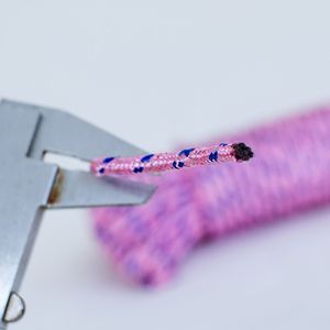 Corde à linge en nylon 4 mm, durable, pour séchage extérieur, forme ronde, protection solaire - Product Image 2