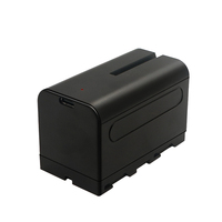 Batterie de caméra rechargeable NP-F750 5200mAh compatible avec NP-F970/F960/F950/F770/F570/F550/FX3/FX30/A7/Cano R5/Z8 - 12 mois