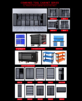 Sodor Fournisseur armoire à outils multifonctionnelle tiroir équipement de garage ensemble combiné établi en fer