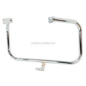 XINMATUO XF2906321-E cromo motor guardia de la carretera Barra de choque para <span class=keywords><strong>Honda</strong></span> <span class=keywords><strong>Shadow</strong></span> ACE <span class=keywords><strong>VT</strong></span> 400, <span class=keywords><strong>750</strong></span>, 1997-2003 - Product Image 2