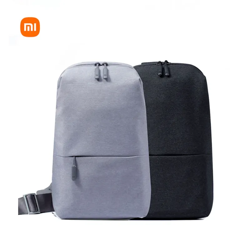 Wholesale Xiaomi Backpack urban leisure chest pack Small Size Unisex 4L Polyester Logo Customized Rucksack Crossbody Bag