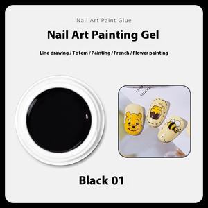 TPO HEMA libre negro blanco colores primarios UV Gel Nail Art pegamento grueso pétalo crema gancho borde tira <span class=keywords><strong>de</strong></span> tracción alivio terapia <span class=keywords><strong>de</strong></span> luz <span class=keywords><strong>uñas</strong></span> - Product Image 6