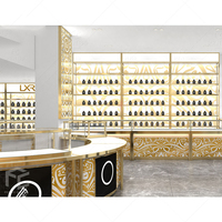 Étagères et unités d'affichage en métal personnalisées pour les produits de beauté, mobilier de magasin de détail et conception de la disposition intérieure