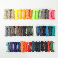 Corde en nylon colorée, corde tressée, corde tissée à la main, corde à linge, corde de fixation, corde d'extérieur antidérapante et résistante à l'usure