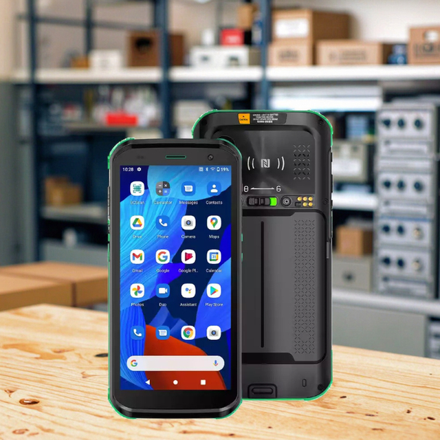 PDA 5.5'' 4G Android 13 1D 2D Barcode Scanner GMS GPS Logistics Mobile Data Terminal Handheld Rugged PDAs