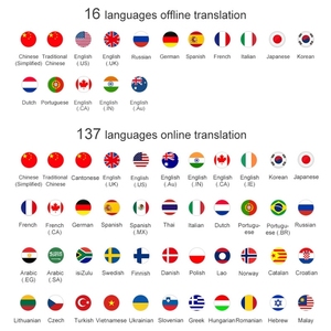 Traductor <span class=keywords><strong>de</strong></span> voz inteligente WIFI portátil T10 <span class=keywords><strong>de</strong></span> fábrica en tiempo Real AI 137 idiomas traductor <span class=keywords><strong>de</strong></span> máquina <span class=keywords><strong>de</strong></span> traducción - Product Image 4