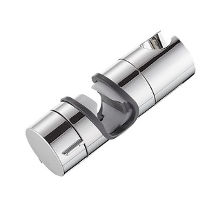 Adjustable Shower Head Bracket Wall Mount Round <b>ABS</b> Minimalist Design Shower Holder Accessory - Product Image 1