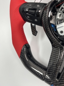 <span class=keywords><strong>Volante</strong></span> Deportivo de Fibra de Carbono y Cuero para <span class=keywords><strong>BMW</strong></span> F30 F20 F80 X1 X2 <span class=keywords><strong>X3</strong></span> X4 X5, Accesorio Interior - Product Image 5