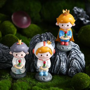 Creative Prince Figurine Series Resin Miniature Ornaments Artistic Desktop Decor Home Decoration - Product Image 2