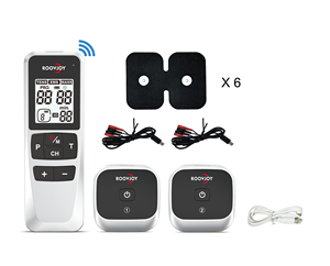 Appareil de massage TENS EMS sans fil <span class=keywords><strong>3D</strong></span> rechargeable avec batterie au lithium pour la physiothérapie à domicile, support OEM ODM - Product Image 2
