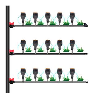 Aspersor <span class=keywords><strong>de</strong></span> plástico giratorio 360 grados para césped y huertos, cabezal <span class=keywords><strong>de</strong></span> riego <span class=keywords><strong>de</strong></span> largo alcance - Product Image 3