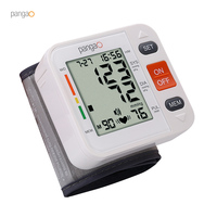 Pangao-reloj inteligente Digital portátil, pequeño, esfigmomanómetro de muñeca automático, Monitor de ritmo cardíaco y presión arterial, precio de la máquina