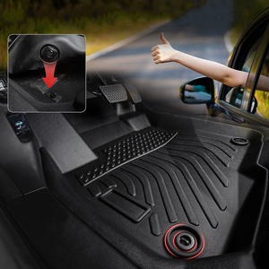 Pour <span class=keywords><strong>Volvo</strong></span> <span class=keywords><strong>Tapis</strong></span> <span class=keywords><strong>de</strong></span> <span class=keywords><strong>sol</strong></span> imperméable tous temps noir en matériau TPE spécialement conçu pour le revêtement <span class=keywords><strong>de</strong></span> voiture <span class=keywords><strong>de</strong></span> gouvernail droit - Product Image 5