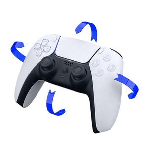 Manette <span class=keywords><strong>de</strong></span> jeu sans fil P5 avec double vibration et <span class=keywords><strong>gyroscope</strong></span> pour ordinateur/PS/Android - Product Image 3