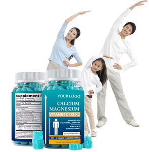 Gummies de <span class=keywords><strong>calcium</strong></span> à base de plantes du fabricant OEM, soutien à la solidité osseuse avec vitamines D3, K2 et magnésium - Product Image 6