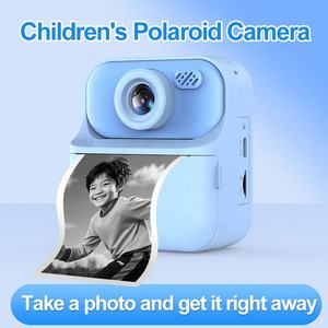 Children Toy HD Video Digital Cameras Portable <b>Mini</b> Photo <b>Printer</b> Thermal Paper Instant Print Camera for Kids - Product Image 2