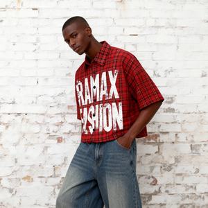 Camisetas de Algodón 100% Ecológicas con Logotipo Personalizado del Fabricante, Estampado en Serigrafía, Estilo Vintage, Manga Corta, Cuello Redondo, Corte Holgado y Recto - Product Image 3