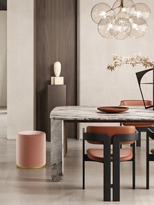 Silla de Comedor Nórdica Moderna Minimalista de Madera Maciza Retro con Brazos Curvos, Muebles para el Hogar Súper Cómodos - Product Image 5