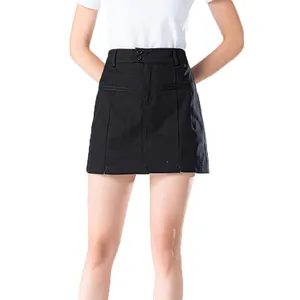 2022 Fashion Small Quantity Customized High-waisted Wholesale Girls Short Mini Womens Golf Skirts