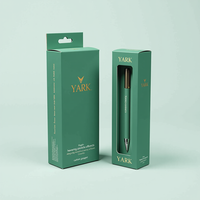 Emballage de cadeau cosmétique de luxe avec logo personnalisé boîte d'extrémité pour rasoir boîte de soins de la peau avec trou de suspension
