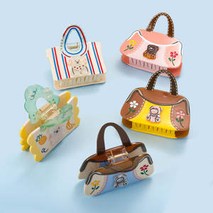 Mini fruta de dibujos animados accesorios para el cabello Animal de dibujos animados pequeño pelo garra Clip Vintage romántico color lindo pelo garra <span class=keywords><strong>Clips</strong></span> - Product Image 1