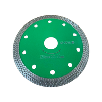 5 Zoll (125 mm) gesinterte Diamantklinge zum Fliesenschneiden, kein Abrauen, für Trocken- und Nassanwendung