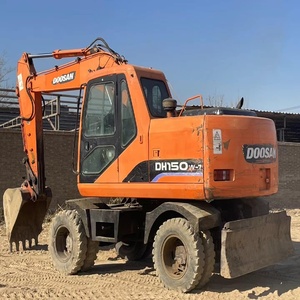 Excavatrice sur roues DH150W d'occasion, excavatrice mobile hydraulique d'occasion, excavatrice sur roues à vendre - Product Image 3