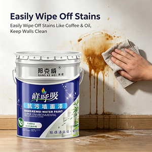 Pintura de Látex para Paredes Interiores Comerciales, Alta Cobertura, Fácil Aplicación, Económica, Pintura Especializada para Paredes - Product Image 4