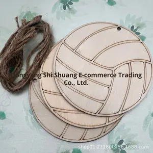 ป้ายงานฝีมือทำด้วยมือทำจากไม้ภาพวาดกราฟฟิตีชิปตุ๊กตาหมุด-รูปแบบเทคนิคขัดเงาสำหรับตกแต่งของที่ระลึกของขวัญ - Product Image 6