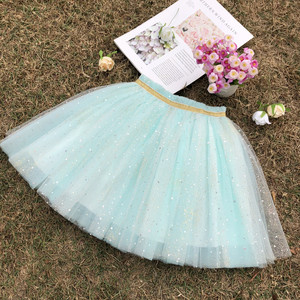 Venta al por Mayor de Tutus Brillantes de Ballet para Niñas, Minifalda de Tul con Lentejuelas, Ropa Dulce para Niñas, Vestidos de <span class=keywords><strong>Tutu</strong></span> - Product Image 4