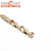 Foret en acier rapide EUROCUT M35 DIN338 avec conception de tige réduite pour le perçage des métaux