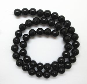Cuentas Redondas de Ónix Negro Natural para Fabricación de Joyería DIY, Piedra Preciosa Ágata Mate, Collar de Cuentas de 15.5 Pulgadas, Venta al por Mayor 3/4/6/8/10/12/14MM - Product Image 3