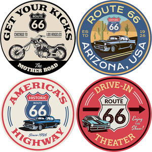 Señal de estaño redonda para decoración de pared, señal de Metal para garaje, cueva, Bar, Pub y Club, 66 pulgadas, venta al por mayor - Product Image 3