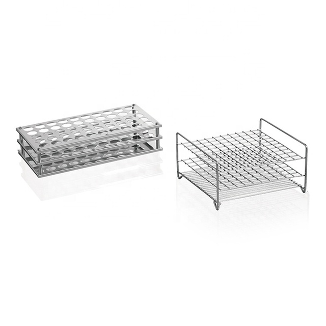 Laboratory Equipment Metal Stainless Steel test Tube Rack