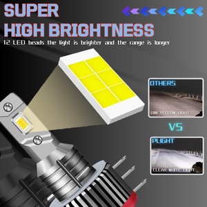 H15 Led xe đèn pha Bóng đèn H15 DRL 12V 58W xe đầu đèn H15 CANBUS 6000K trắng chiếu đèn sương mù - Product Image 2