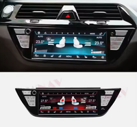 ZWNAV pour BMW série 5 G30/M5/X3/X4/6 série 2018-2022 AC panneau écran d'affichage Cluster conditionnement contrôle tactile LCD numérique
