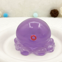 Jouet anti-stress Octopus Bubble Popping Squishy Transparent pour presser les boutons, unisexe, tous âges