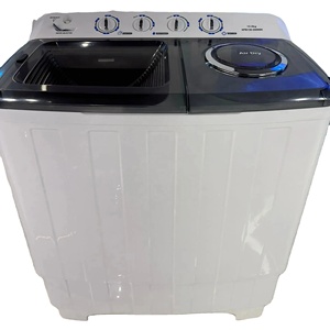 Tốt nhất Twin bồn tắm bán tự động nhà máy di động bán bán buôn 8kg nhựa giá rẻ máy giặt và máy sấy XPB75-2009SK máy giặt - Product Image 1
