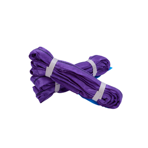 Eslinga de elevación para construcción, correa de eslinga redonda certificada por la CE, fabricante de fábrica de eslinga de cincha estándar de cincha - Product Image 4