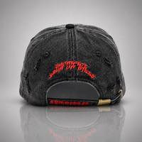 Casquette de baseball réglable délavée pour l'extérieur, personnalisable OEM, avec logo brodé de haute qualité, style sportif pour papa