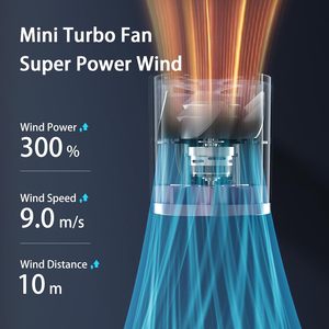 Ventilador Plegable Recargable, Mini Ventilador de Escritorio Portátil con Batería USB - Product Image 5