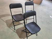 JOHOOFURNITURE Chaise pliante en plastique super douce et portable, siège pliable confortable pour chambre, école, parc, cuisine, cour