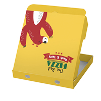 Boîte à pizza personnalisée de haute qualité, impression offset, vente en gros à bas prix