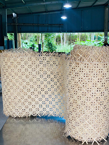 Luxury Elegant <b>Natural</b> Rattan <b>Curtain</b> Handwoven with Adjustable PE Durable Waterproof Eco-Friendly Accessories Reusable - Product Image 5