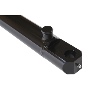 Tige de vérin hydraulique noire, extrémité de tirant, vérin hydraulique, actionneur linéaire industriel - Product Image 3
