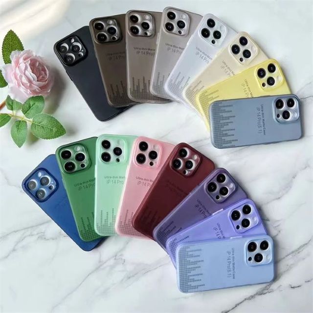 Factory Price Ultra Thin Matte TPU Phone Case Frosted Super Slim Soft Rubber Mobile Cover for iPhone 17 Pro Max 17 Air 16 Plus