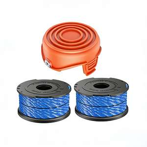 Cubierta de cabezal de hilo para desbrozadora RC-65-P 90517175 A6442-XJ, cubierta de carrete de repuesto GREEN DECKER GH710 GH700 GH750 EU GL Series 76.2x45mm - Product Image 6