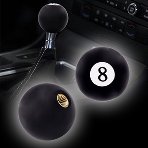 Pièces de voiture universelles modifiées, pommeau de levier de vitesse noir de haute qualité, universel pour véhicule AT/MT - Product Image 6